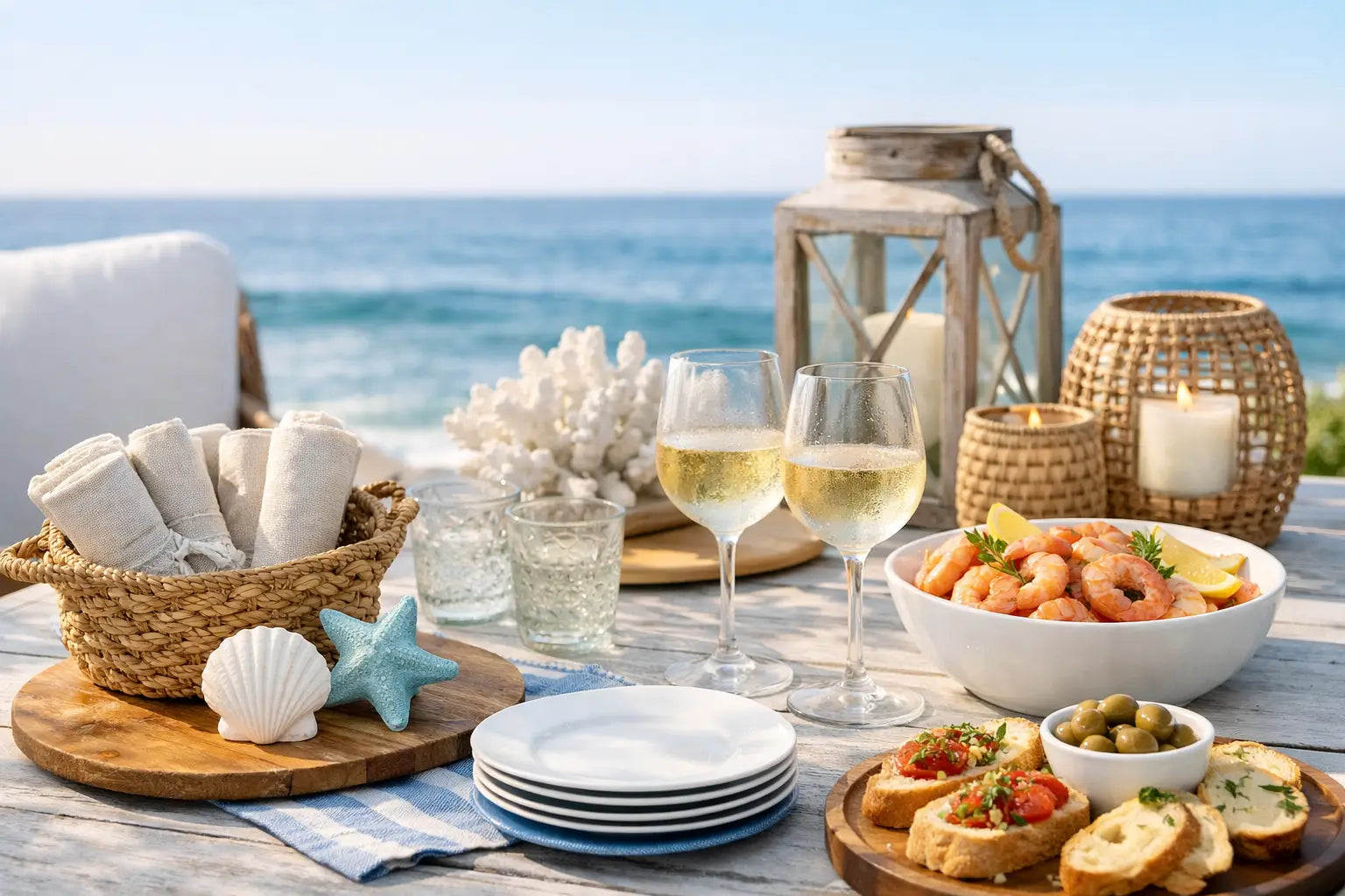 Coastal Entertaining Supplies Guide
