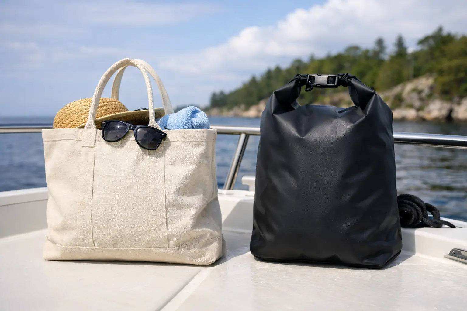 Tote Bag vs Dry Bag Boating: What Works?