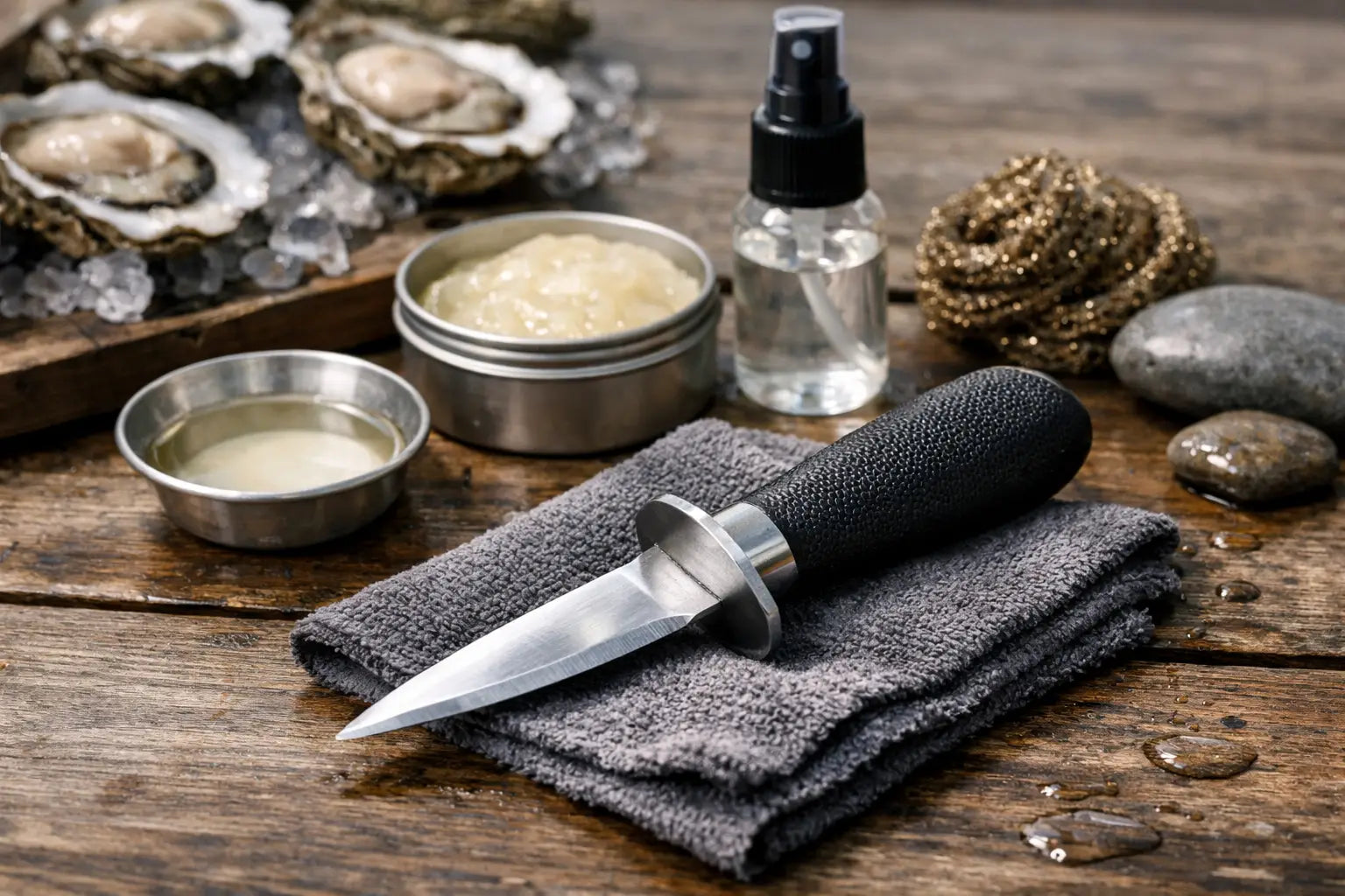 Rust Prevention for Oyster Knives That Last
