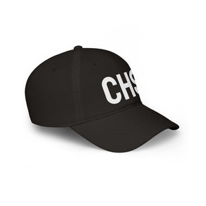 CHS Hat in soft cotton twill with adjustable strap and embroidered logo