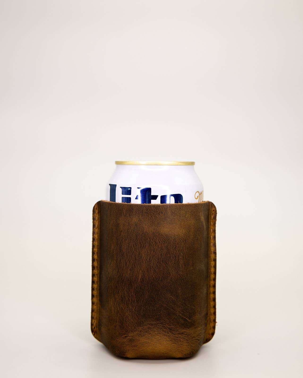 Leather Can Cooler