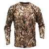 Oystaflage LS Performance Shirt long sleeve camo sun shirt with UPF 45+ protection and breathable fabric